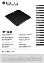 ECG OV 1821 Instruction Manual preview