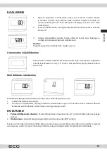 Preview for 13 page of ECG OV 1821 Instruction Manual