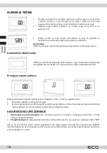 Preview for 16 page of ECG OV 1821 Instruction Manual