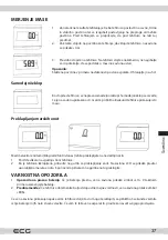 Preview for 37 page of ECG OV 1821 Instruction Manual