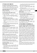 Предварительный просмотр 27 страницы ECG PCB 538 Instruction Manual