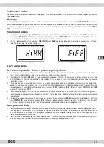 Предварительный просмотр 61 страницы ECG PCB 538 Instruction Manual