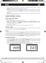 Предварительный просмотр 6 страницы ECG PCB 538 Operating Manual