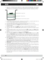 Предварительный просмотр 40 страницы ECG PCB 538 Operating Manual