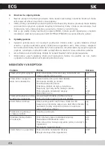 Предварительный просмотр 46 страницы ECG PCB 728 S Operating Manual