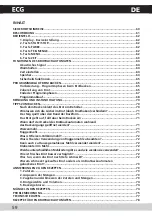 Предварительный просмотр 60 страницы ECG PCB 728 S Operating Manual