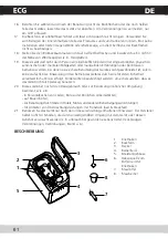 Предварительный просмотр 62 страницы ECG PCB 728 S Operating Manual