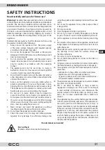 Предварительный просмотр 51 страницы ECG PCB 815 Instruction Manual