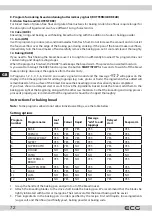 Предварительный просмотр 72 страницы ECG PCB 82120 Instruction Manual