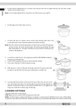 Предварительный просмотр 8 страницы ECG PH 5510 Slow Rider Instruction Manual