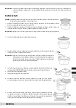 Предварительный просмотр 113 страницы ECG PH 5510 Slow Rider Instruction Manual