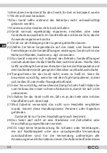 Предварительный просмотр 34 страницы ECG PH 6520 Instruction Manual