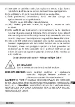 Предварительный просмотр 101 страницы ECG PH 6520 Instruction Manual