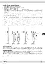 Предварительный просмотр 21 страницы ECG PM 3151 Instruction Manual