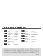 Предварительный просмотр 40 страницы ECG PMP 10 Instruction Manual