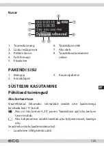 Предварительный просмотр 121 страницы ECG PMP 20 Instruction Manual