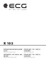 Preview for 1 page of ECG R 105 Instruction Manual