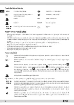 Preview for 4 page of ECG R 300 MP3 U WHITE Instruction Manual