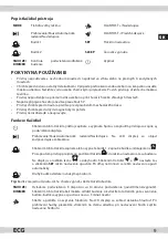 Preview for 9 page of ECG R 300 MP3 U WHITE Instruction Manual