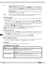 Preview for 50 page of ECG R 300 MP3 U WHITE Instruction Manual