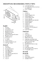 Предварительный просмотр 2 страницы ECG RD 110 DAB Instruction Manual