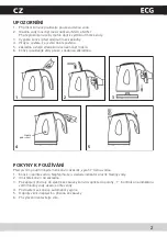 Preview for 3 page of ECG RK 1040 Operating Manual