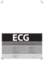 Preview for 20 page of ECG RK 1740 User Manual