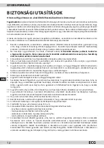 Preview for 12 page of ECG RK 1755 ST gracia Instruction Manual