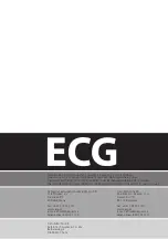 Preview for 20 page of ECG RK 1770 Operating Manual