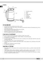 Preview for 4 page of ECG RK 1775 ST glass Instruction Manual