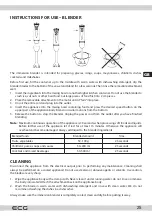 Предварительный просмотр 25 страницы ECG RM 200 Instruction Manual