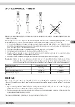 Предварительный просмотр 29 страницы ECG RM 200 Instruction Manual