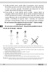 Предварительный просмотр 30 страницы ECG RM 410 Instruction Manual