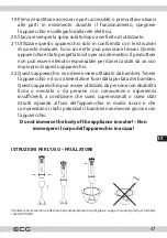 Предварительный просмотр 47 страницы ECG RM 430 Instruction Manual