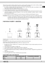 Предварительный просмотр 7 страницы ECG RM 750 Instruction Manual