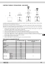 Preview for 65 page of ECG RM 750 Instruction Manual