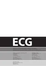 Предварительный просмотр 24 страницы ECG RM 987 Operating Manual