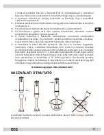 Preview for 17 page of ECG RM 990 Instruction Manual