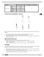 Preview for 11 page of ECG RM 993 Operating Manual