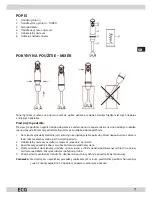 Preview for 7 page of ECG RM 994 Instruction Manual