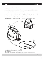 Предварительный просмотр 3 страницы ECG RS 836 User Manual