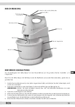 Предварительный просмотр 19 страницы ECG RSM 01 Operating Manual