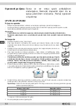 Предварительный просмотр 52 страницы ECG RZ 060 Instruction Manual