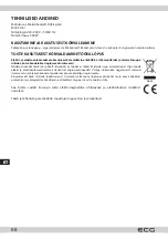 Предварительный просмотр 98 страницы ECG RZ 060 Instruction Manual