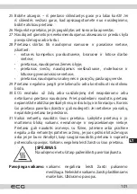 Предварительный просмотр 101 страницы ECG RZ 060 Instruction Manual