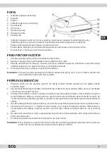 Preview for 7 page of ECG S 069 Operating Manual