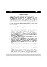 Preview for 14 page of ECG S 079 User Manual