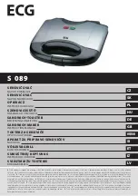 Preview for 1 page of ECG S 089 Instruction Manual