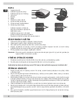 Preview for 4 page of ECG S 099 3v1 Operating Manual