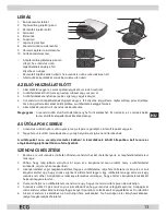 Preview for 13 page of ECG S 099 3v1 Operating Manual